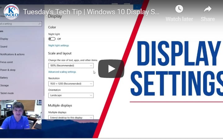How to Change Display Settings in Windows 10