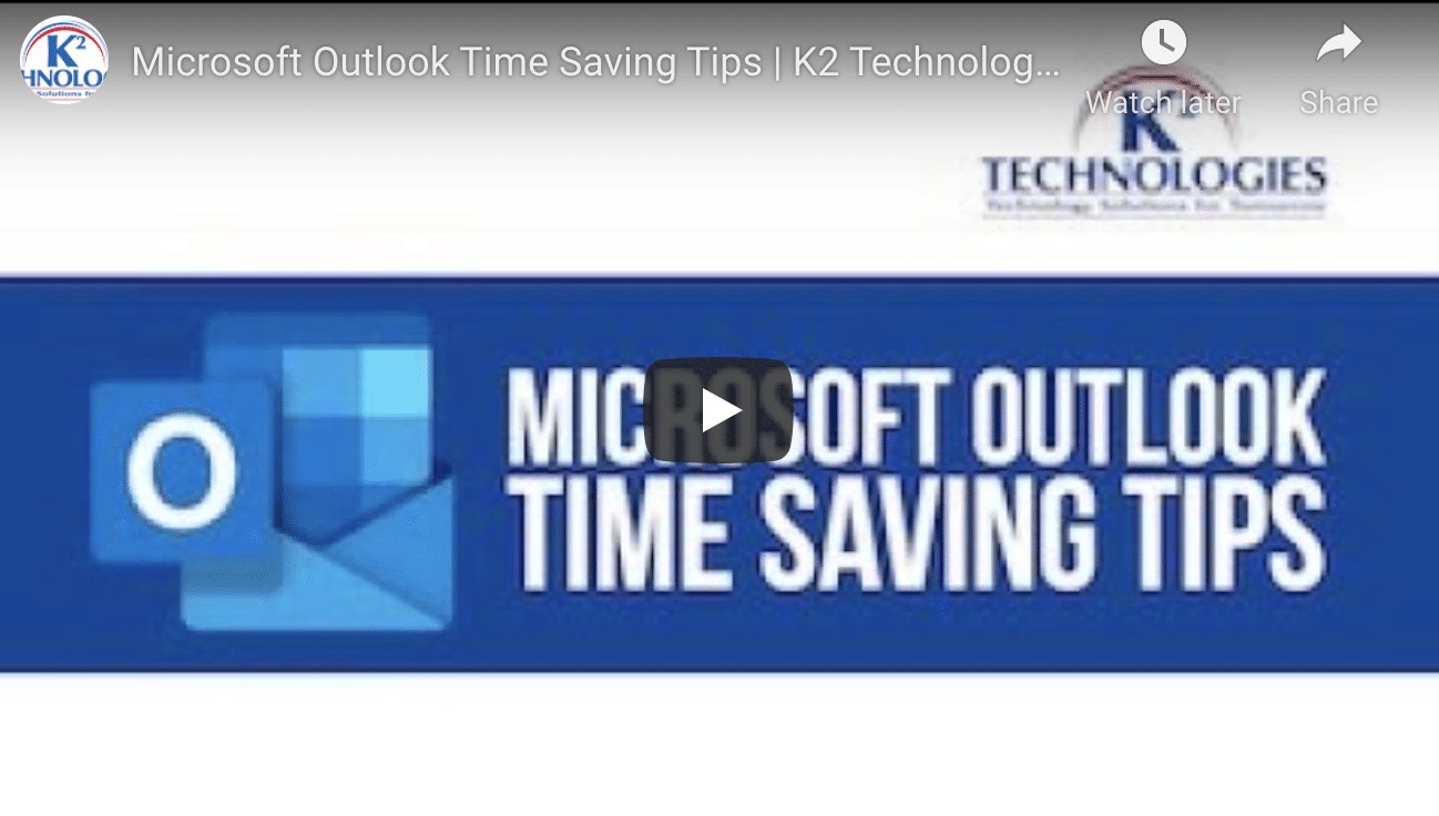 Ways To Save Time When Using Microsoft Outlook