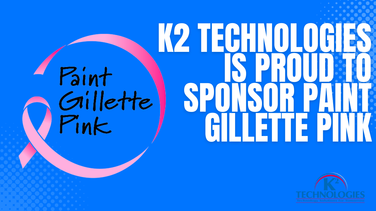 K2 Technologies Is Proud To Sponsor Paint Gillette Pink